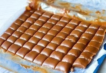 Рецепт: Медовые ириски Рецепт: Медовые ириски