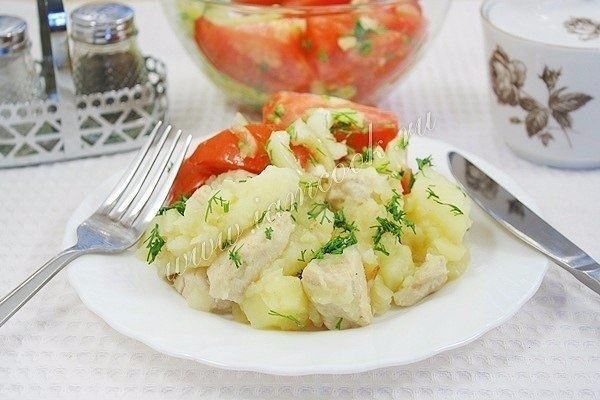 КУРИЦА С КАРТОШКОЙ В МУЛЬТИВАРКЕ КУРИЦА С КАРТОШКОЙ В МУЛЬТИВАРКЕ