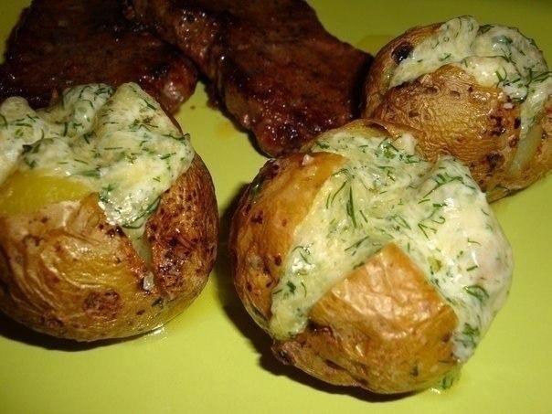 Рецепт: Картофель на гарнир Рецепт: Картофель на гарнир