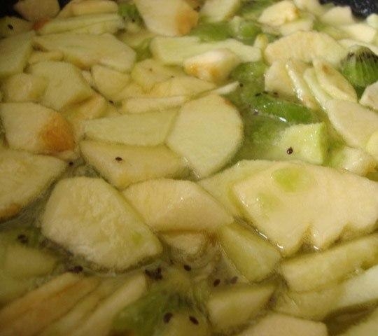 Рецепт: Варенье из киви и яблок Рецепт: Варенье из киви и яблок