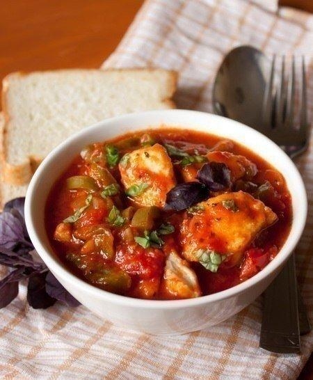 Рецепт: Пеппероната с курицей Рецепт: Пеппероната с курицей