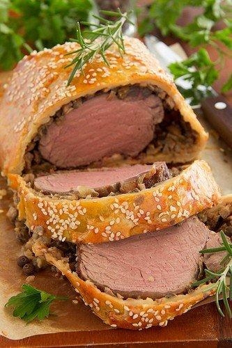 Рецепт: ВКУСНЕЙШЕЕ ФИЛЕ "ВЕЛЛИНГТОН" Рецепт: ВКУСНЕЙШЕЕ ФИЛЕ "ВЕЛЛИНГТОН"