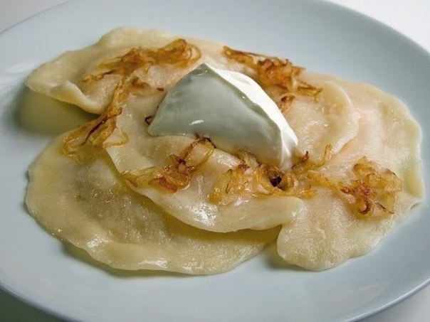 Рецепт: Вареники с картофелем и сыром Рецепт: Вареники с картофелем и сыром