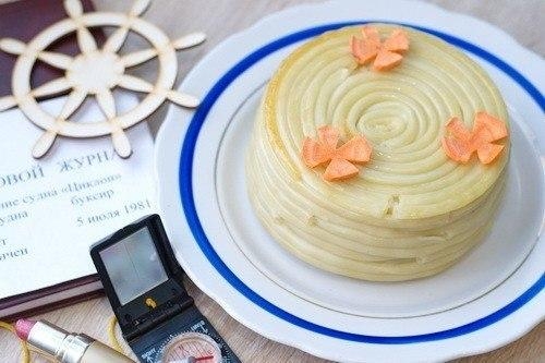 Рецепт: Запеканка с макаронами и творогом Рецепт: Запеканка с макаронами и творогом