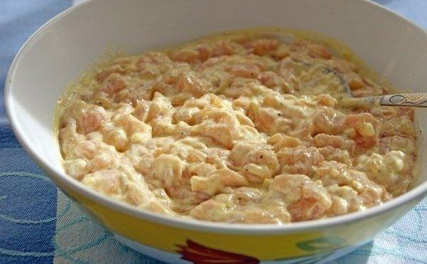 Рецепт: Куриные "растрепки" Рецепт: Куриные "растрепки"