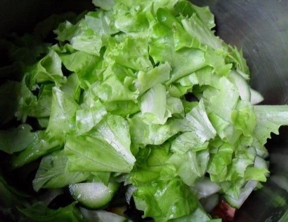 Рецепт: Салат "Лёгкость" Рецепт: Салат "Лёгкость"