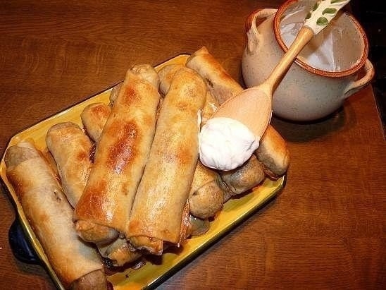Рецепт: Вкусные пирожки из тонкого теста Рецепт: Вкусные пирожки из тонкого теста