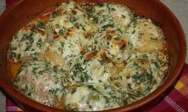 Рецепт: Картошка, запеченная в чесночном масле