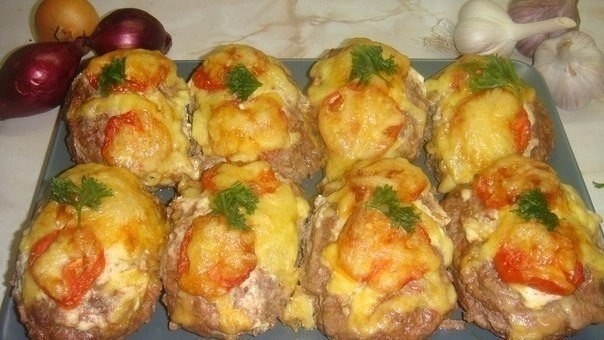 Рецепт: Мясные зразы по-французски