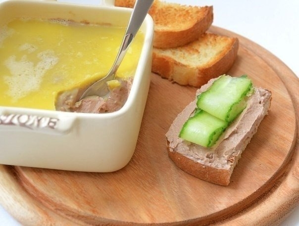 Рецепт: Паштет из куриной печени Рецепт: Паштет из куриной печени