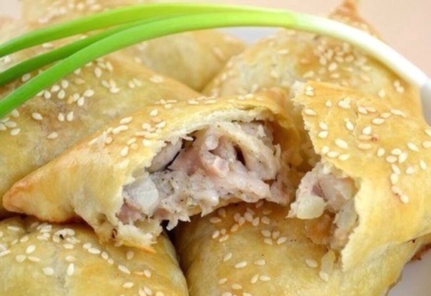 Рецепт: Самса с курицей