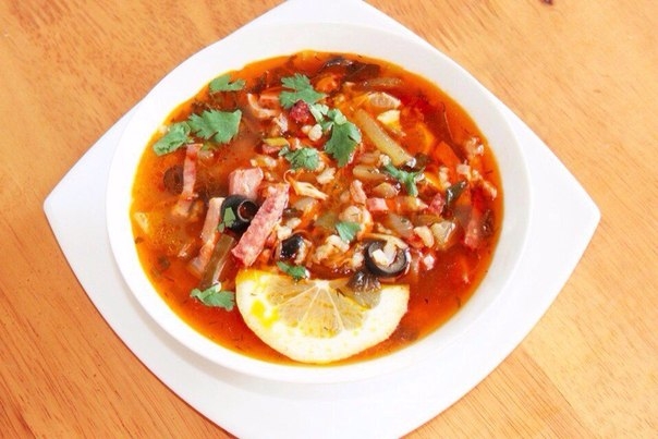 Рецепт: Солянка мясная сборная Рецепт: Солянка мясная сборная