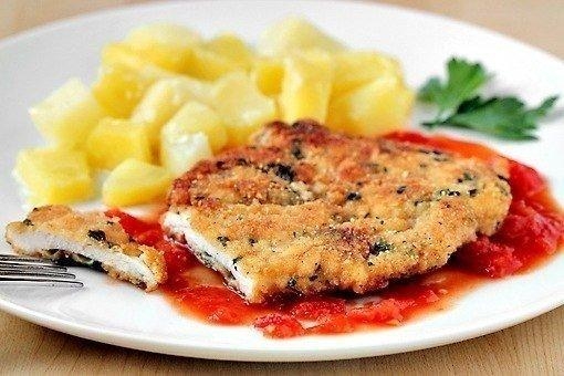 Рецепт: Куриные отбивные
