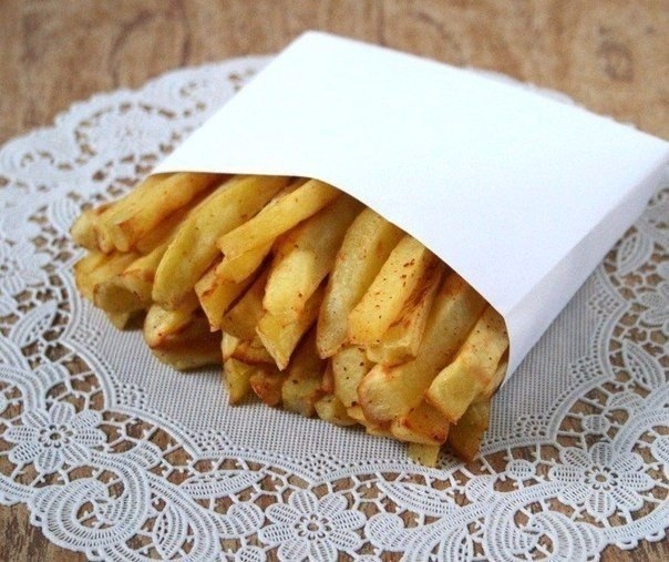 Рецепт: Картофель фри БЕЗ МАСЛА