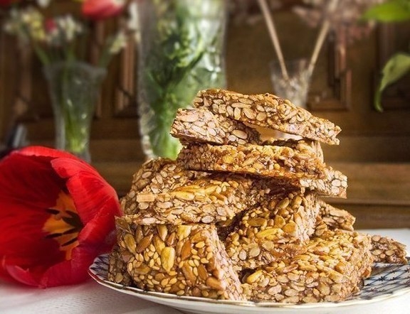 Рецепт: Козинаки с семечками и кунжутом