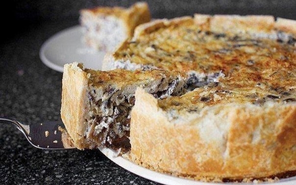 Рецепт: САМЫЙ ВКУСНЫЙ ГРИБНОЙ ПИРОГ