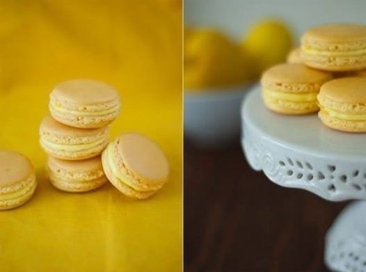 Рецепт: Лимонные macarons