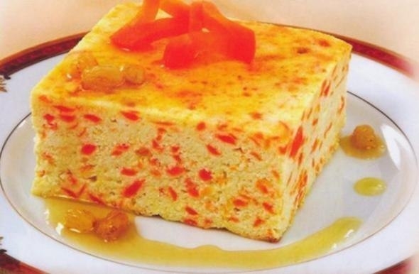 Запеканка морковная