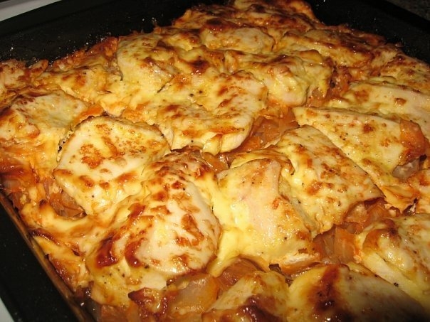 Куриная грудка на капустной шубке! Куриная грудка на капустной шубке!