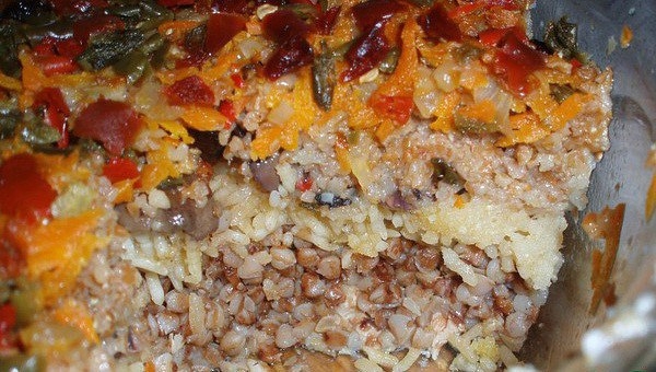 Каша гречневая с курицей и грибами. Каша гречневая с курицей и грибами.