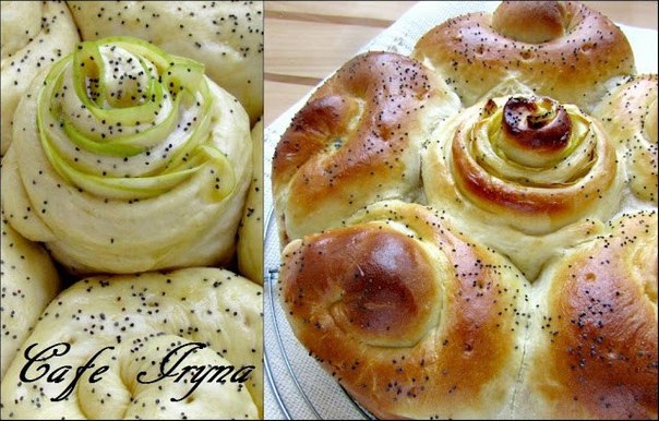 Яблочная булка. Яблочная булка.
