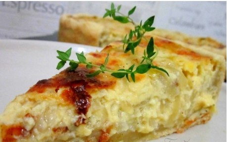 Французский луковый киш (очень вкусный пирог!)