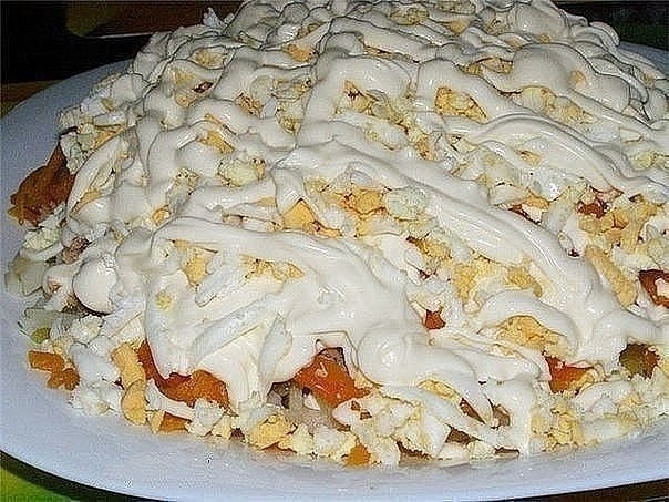 ·˙·&bull;●✿ღஐღ Французский салат ПЕЧЕНЬ под ШУБОЙ ღஐღ✿●&bull;·˙·
