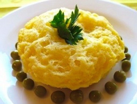 Омлет с морковью на пару