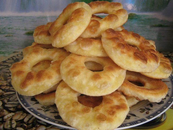 Творожные колечки.