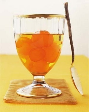 Десерт из персика