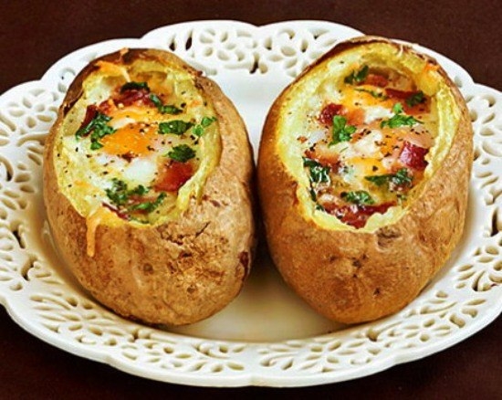 Картошка запеченная в духовке.