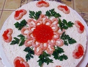 Салат Морская любовь Салат Морская любовь