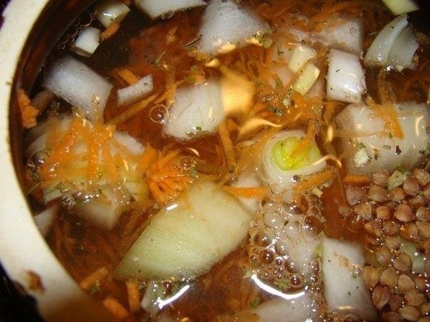 Гречка из горошка.