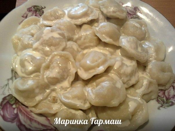 Самое вкусное заварное тесто на вареники и пельмени..