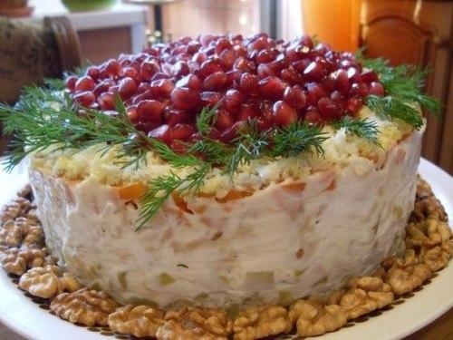 Вкусные слоеные салатики Вкусные слоеные салатики