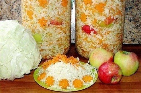 куснейшая квашеная капуста.