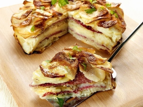 Картофельный пирог «Чипс» Картофельный пирог «Чипс»
