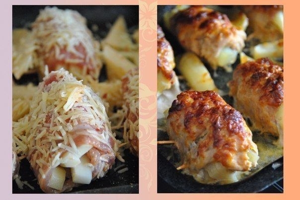 Вкусное блюдо"На один зубок" Вкусное блюдо"На один зубок"