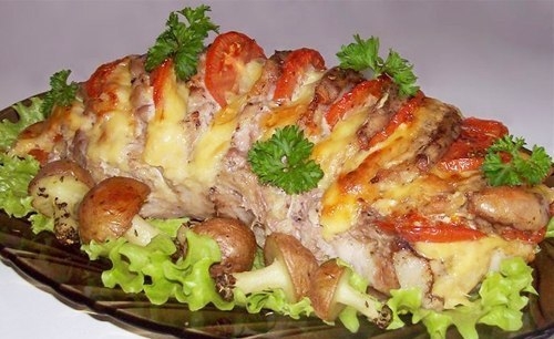 Мясо "Гармошка"
