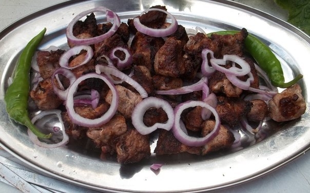 Шашлык по-мирзаански (грузинская кухня) Шашлык по-мирзаански (грузинская кухня)