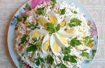 Салат Невеста с курицей Салат Невеста с курицей