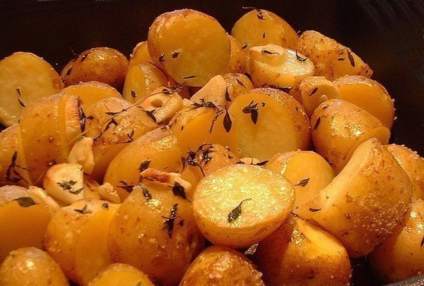 Картофель в пакете. Очень просто и очень вкусно ! Картофель в пакете. Очень просто и очень вкусно !