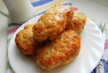 Супер пышные котлеты из куриного фарша с овсяными хлопьями.