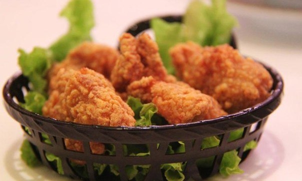 Курица в хрустящем кляре Курица в хрустящем кляре
