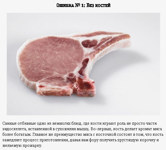 Как не испортить отбивные Как не испортить отбивные