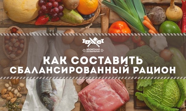 Как составить сбалансированный рацион Как составить сбалансированный рацион