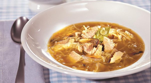 Щи из кислой капусты с грибами Щи из кислой капусты с грибами