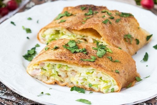 Рулет из лаваша с сыром и яйцом Рулет из лаваша с сыром и яйцом