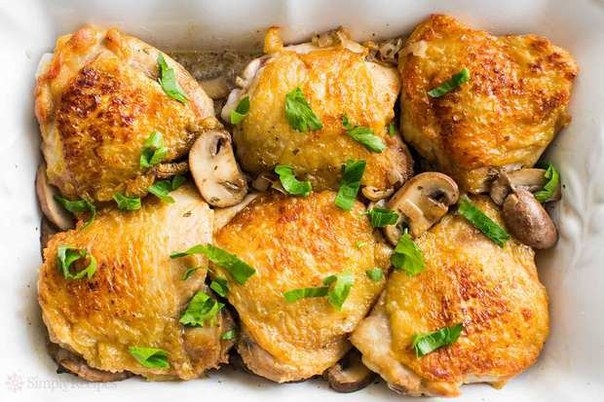 Курица с грибным соусом Курица с грибным соусом