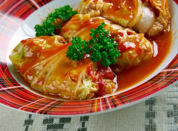 Голубцы с бараниной